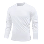 2025 New Cross-Border Summer Ice Silk Short-Sleeve T-Shirt for Men - Thin, Breathable, Quick-Drying Running/Training Wear