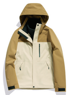 Jacket 3-in-1 Men's and Women's Winter Two-piece Set Detachable Windproof Waterproof Warmth Thickened Ski Workwear