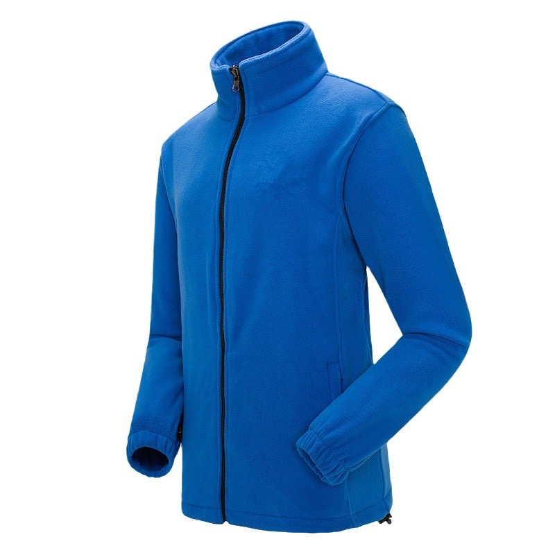 Fleece Jacket Men's and Women's Warmth Double-Sided Sherpa Lining Thickened Outdoor Windbreaker Lining