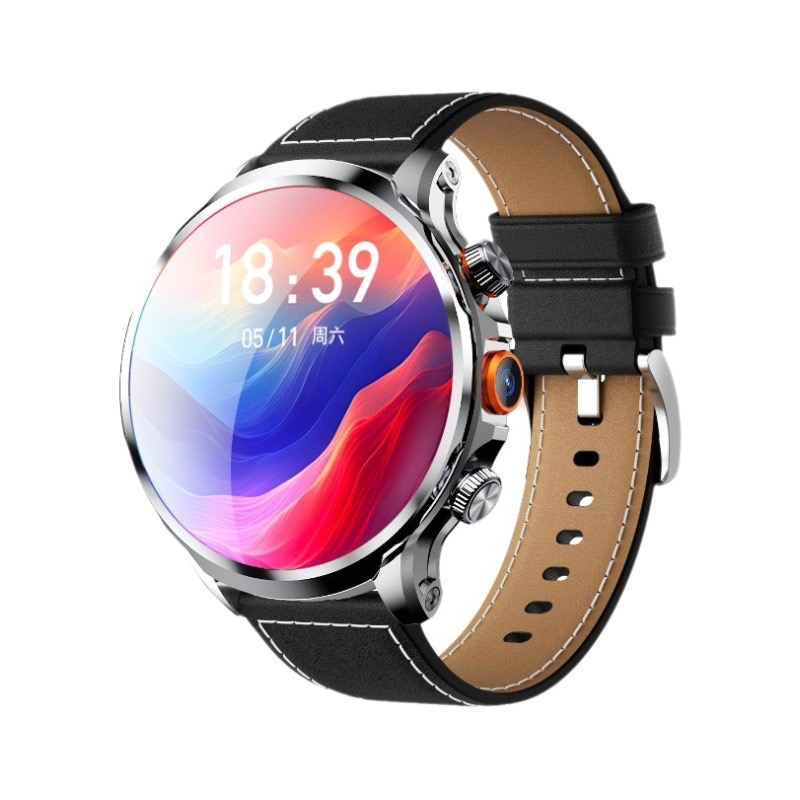 5G Global Connectivity H18 Smartwatch - 1.85-inch HD Round Screen, 5G SIM Card Slot + Independent App Download