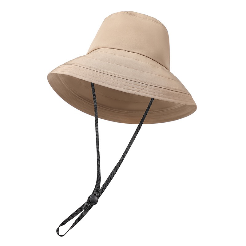 Sunshade Hat Women's UV Protection Large Brim Fisherman's Hat Summer Small-Face Outdoor Sun Protection Hat