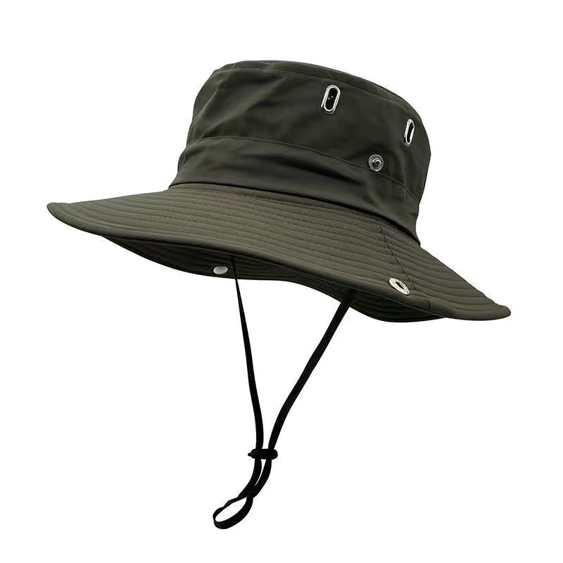 New Fishing Hat Western Cowboy Sunshade Fisherman's Collapsible Mountaineering Hat Outdoor Stylish Versatile