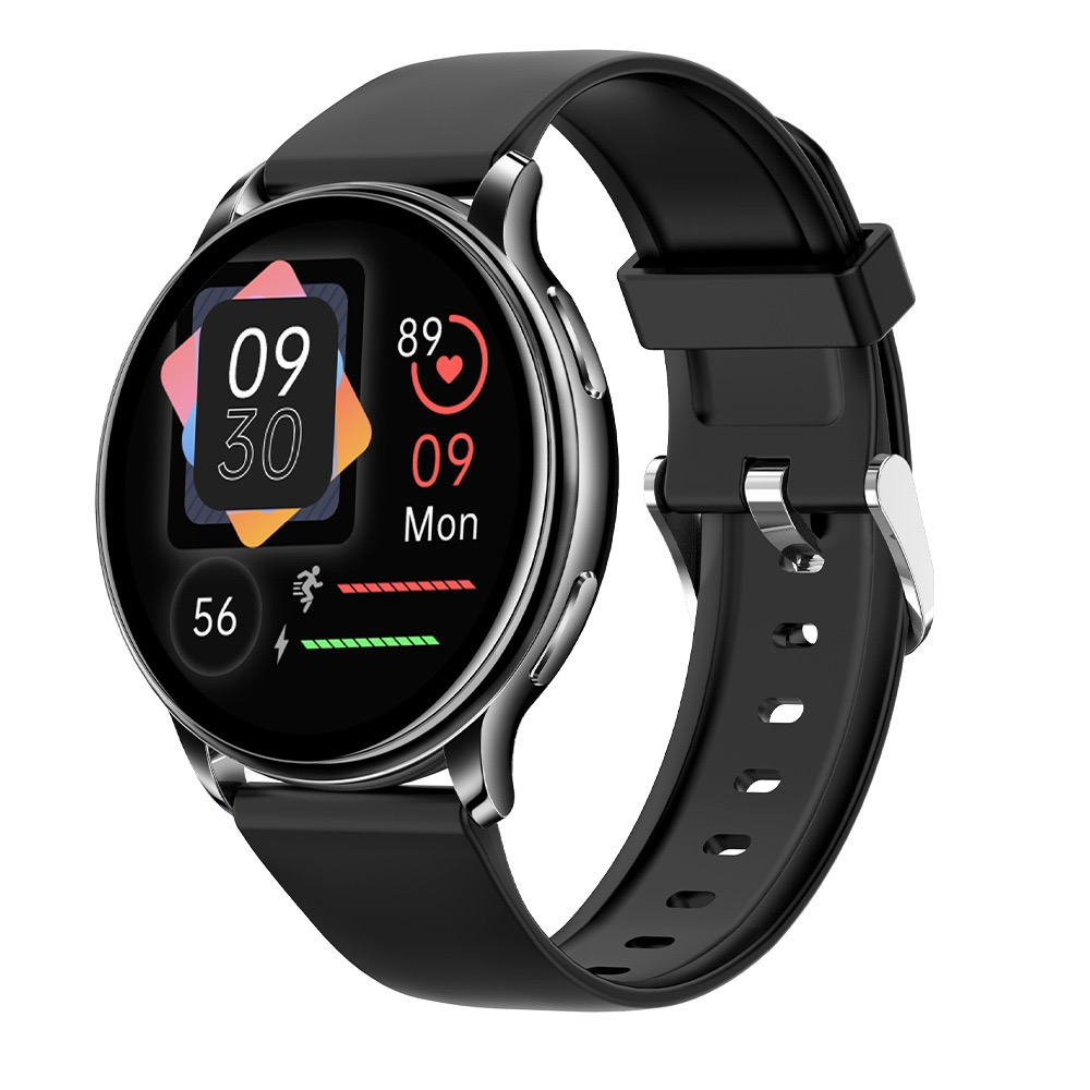 New Y33 Smart Couple Watch - Round Screen, Bluetooth Calling, Heart Rate, Blood Oxygen, Sleep Monitoring, Activity Tracking