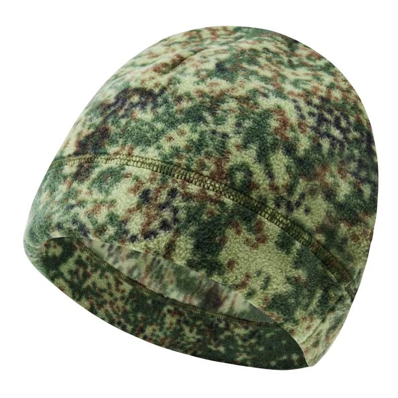 Autumn and Winter Thickened Fleece Hat Men's Ski Cycling Women's Outdoor Mountaineering Hooded Breathable Tactical Windproof Hat