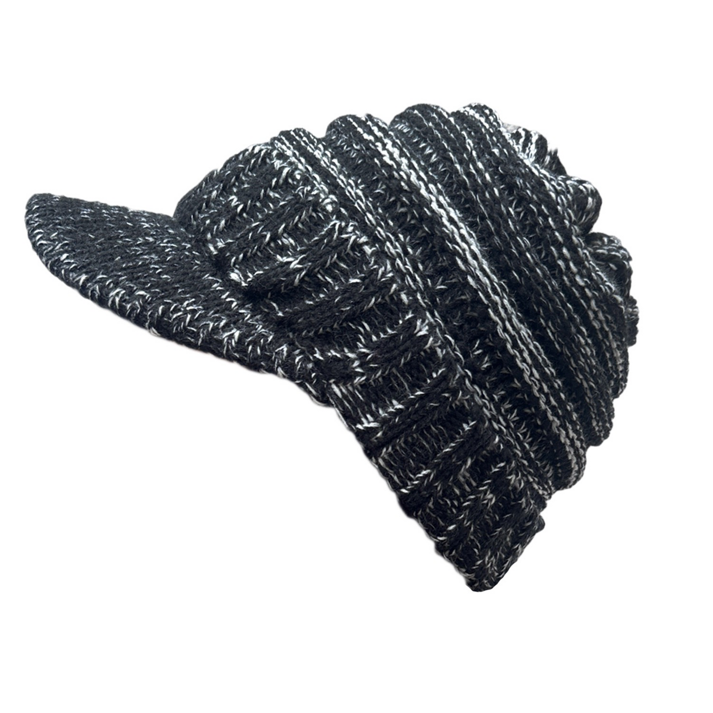 Women's Knitted Beanie - Stylish Winter Skiing Hat for Outdoor Activities