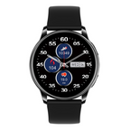 New Y33 Smart Couple Watch - Round Screen, Bluetooth Calling, Heart Rate, Blood Oxygen, Sleep Monitoring, Activity Tracking