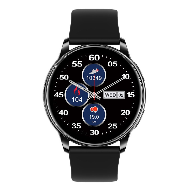 New Y33 Smart Couple Watch - Round Screen, Bluetooth Calling, Heart Rate, Blood Oxygen, Sleep Monitoring, Activity Tracking