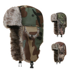 Manufacturer Direct - Camouflage Mao Hat for Men's Winter Cycling, Skiing & Outdoor Activities