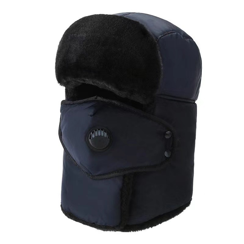 Mao Hat with Mask - All-in-One Winter Protection for Men's Cycling, Skiing & Outdoor Activities