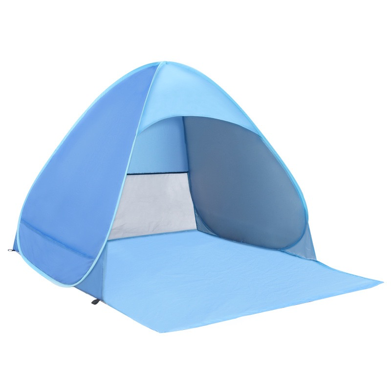 Automatic Pop-Up Tent - Quick-Deploy Beach/Festival Tent with UV Protection & Waterproofing