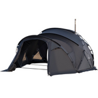 Customizable Dome Tent - 70D Nylon Blackout Ball Tent with Chimney Vent for Outdoor Events