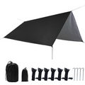 Silvery Blackout Canopy - Lightweight UV-Proof Outdoor Canopy for Picnics & Camping