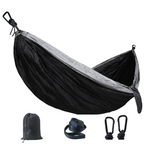 Nylon Hammock - Lightweight, Colorful Parachute Fabric for 2-Person Camping