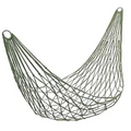 Mesh Hammock - Portable Nylon Net Design with Storage Bag for Solo Camping