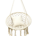 Round Cotton Swing - Nordic-Inspired Indoor/Outdoor Hammock for Relaxation