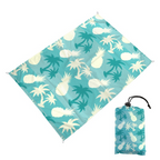Outdoor Camping Waterproof Beach Mat - Portable Foldable Polyester Pocket Picnic Mat, Moisture-Proof