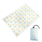 Outdoor Camping Waterproof Beach Mat - Portable Foldable Polyester Pocket Picnic Mat, Moisture-Proof