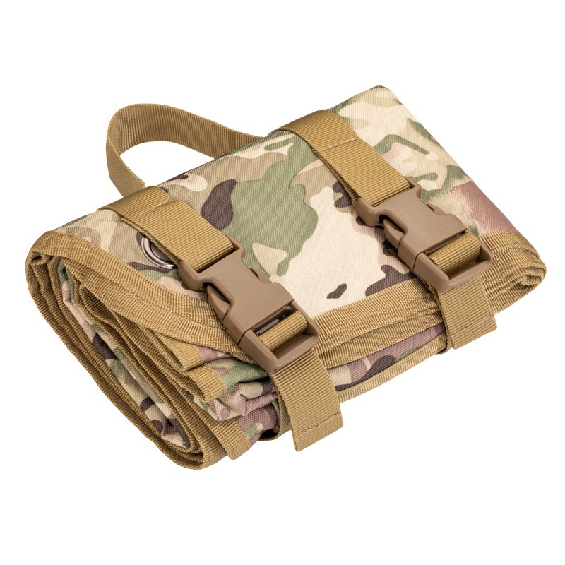 Outdoor Equipment Handheld Mat - Motorcycle Touring Camping Picnic Mat, Foldable Waterproof Moisture-Proof Tactical Training Camouflage Shooting Mat
