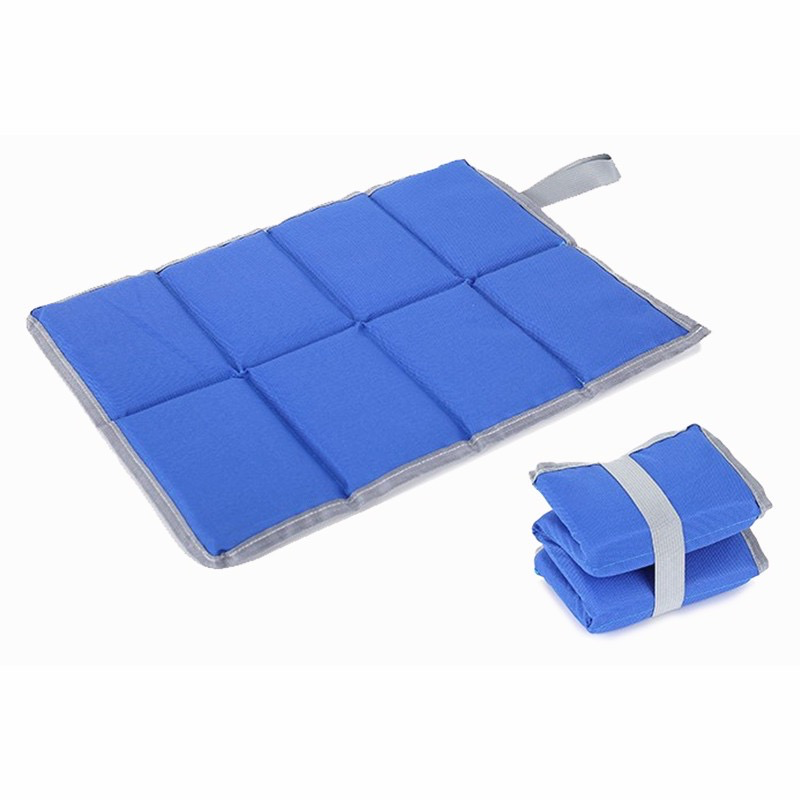 Oxford Cloth Folding Seat Cushion - Thickened Pearl Cotton Portable Foldable Moisture-Proof Picnic Seat Cushion, Heat-Insulating and Stain-Resistant