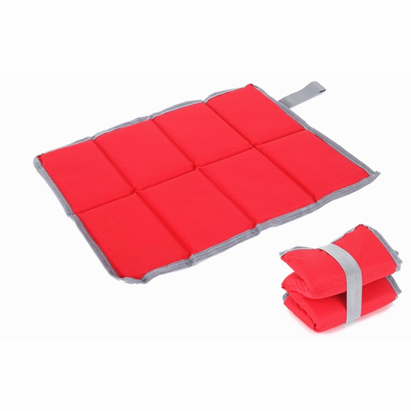 Oxford Cloth Folding Seat Cushion - Thickened Pearl Cotton Portable Foldable Moisture-Proof Picnic Seat Cushion, Heat-Insulating and Stain-Resistant
