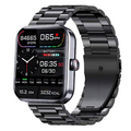 57L Sports Bracelet with Heart Rate, Blood Pressure Monitoring, Body Temperature Alert, Non-Invasive Blood Glucose Measurement Smartwatch