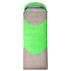 Down Sleeping Bag - Outdoor Adult Envelope, White Duck Down, Ultra-Lightweight Warm, Portable Camping Travelable, Joinable Double