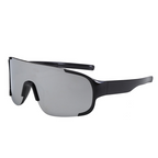 New Large-Frame Cycling Outdoor Windproof Glasses - Day/Night Riding, Cross-Border Europe/US UV Protection Sunglasses, Trendy Ins Style