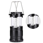 30LED Telescopic Camping Lamp - Portable Camping Light, 3AA Rechargeable Tent Lamp, Emergency Lighting Kerosene Lamp