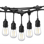 Solar Waterproof String Lights - Outdoor Camping Canopy Decoration Light, E27 Running Horse Lamp, Courtyard Party Atmosphere Light String