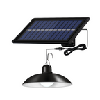 New Split-Type One-to-Two Solar Remote Control Pendant Light - Courtyard Garden Staircase Café Camping Tent Pendant Light