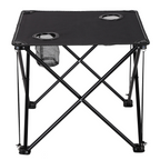 Outdoor Folding Table and Chair Set - Oxford Cloth Backrest, Portable Storage Lightweight Camping Sketching Folding Table