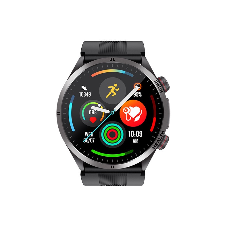 Multifunctional Smartwatch with Pneumatic Blood Pressure Monitoring, High-Precision Elderly Health Tracker, Sports Bracelet