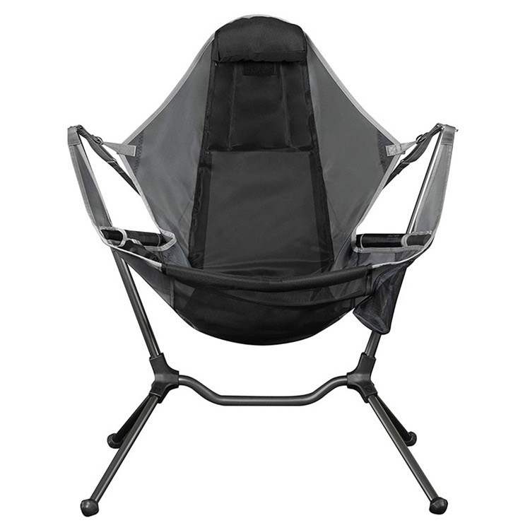 Outdoor Camping Rocking Chair - Portable Folding Chair, Outdoor Camping Moon Chair, Courtyard Leisure Swing Chair, Fishing Seat