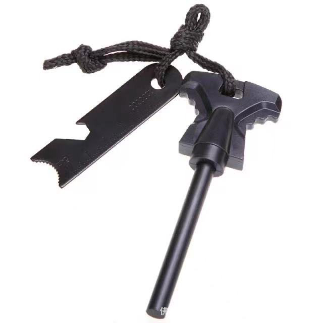 Survival Butterfly-Shaped Fire Starter - Outdoor Survival Butterfly Style Flint, Solid Flint
