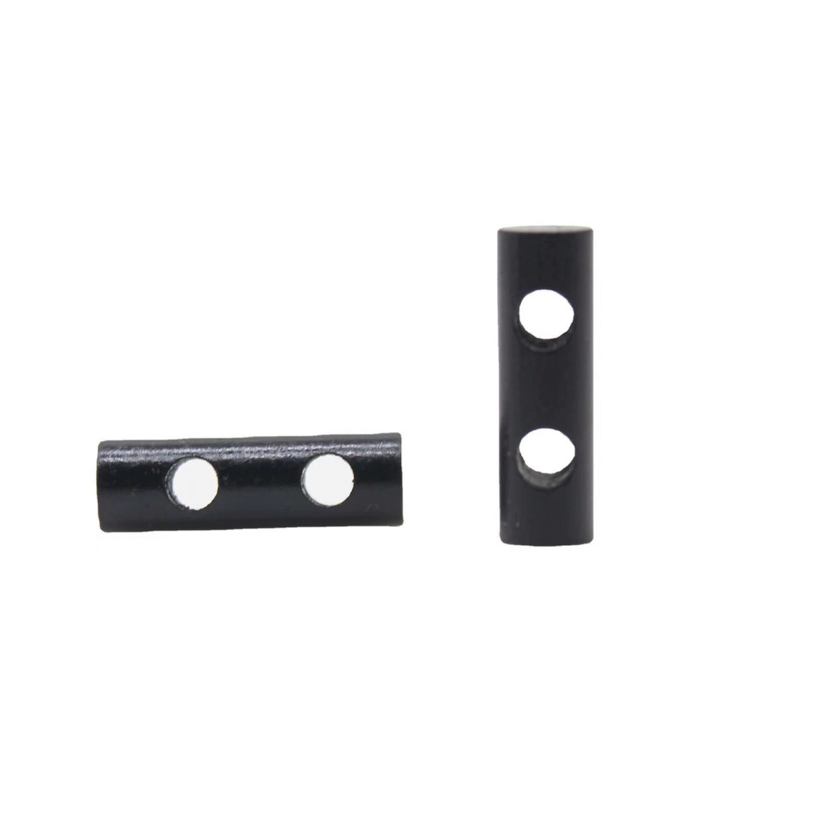 Outdoor Survival Double-Hole Fire Starter - Miniature Perforated Flint, Camping-Specific Magnesium Stick Woven Bracelet Accessory