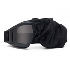 Outdoor Tactical Glasses - Desert Locust Military-Inspired Goggles, CS Impact Resistance, Unisex, Bulletproof