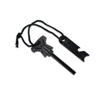 Portable Outdoor Flint - Camping Equipment, Wilderness Survival Tool, Magnesium Stick Fire Starter Wooden Handle