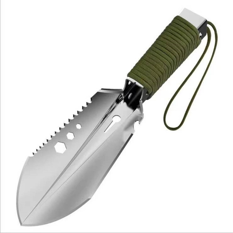 Multifunctional outdoor hand shovel portable small hand shovel multipurpose shovel garden shovel engineer shovel sea shovel