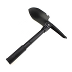 Outdoor multi-functional folding ordnance shovel special forces trumpet ordnance shovel truck camping fishing treasure hunt shovel pickaxe