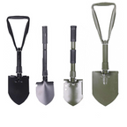Engineer shovel folding portable emergency rescue multifunctional fishing and flower planting shovel outdoor exploration equipment