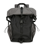 Street Fashion Backpack Men's Premium Foldable Drawstring Backpack Outdoor Travel Backpack Casual Backpack for Men