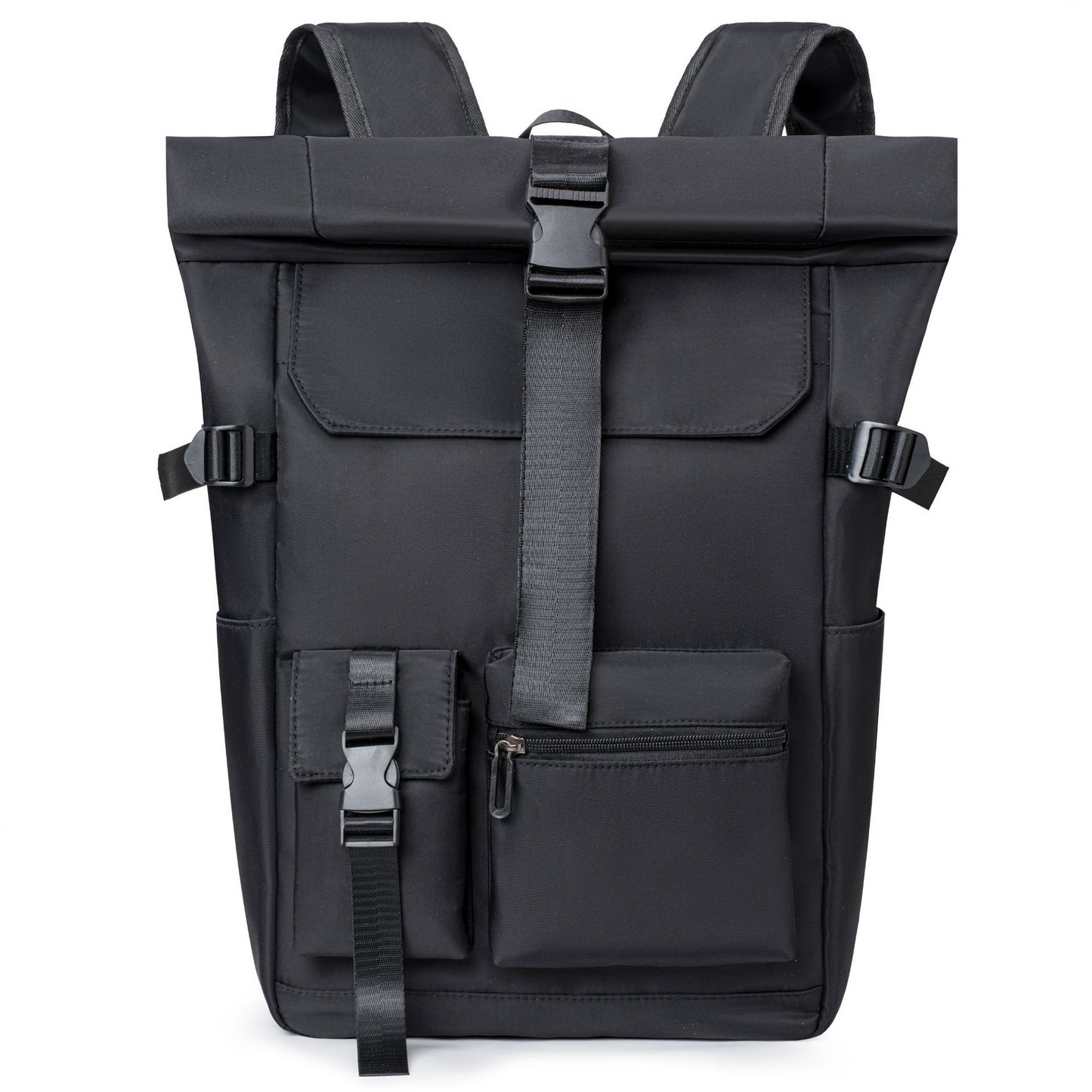 Fashion trend travel backpack computer bag fashion bag casual men's backpack contrast color