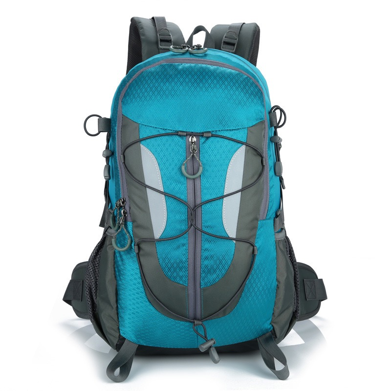 Women's Mini Waterproof Nylon Outdoor Backpack with Customizable Logo Reflective Strips Dual-Strap Hiking Backpack