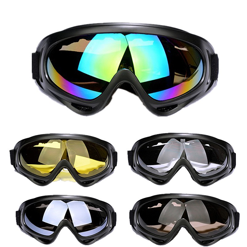X400 Wind/Sand Goggles - Cycling, Skiing, Motorcycle Protection, Military Tactical Impact-Resistant Replacement Goggles