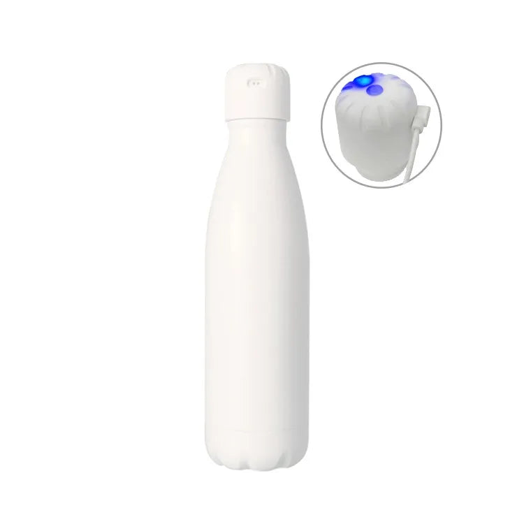Smart UV Sterilization Insulated Water Bottle Stainless Steel Vacuum Sports Bottle Cross-Border UV Bottle Cola Bottle
