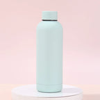 New 304 Stainless Steel Vacuum Insulated Water Bottle Student Small-Mouth Sports Bottle Large Capacity Portable Hiking Flask