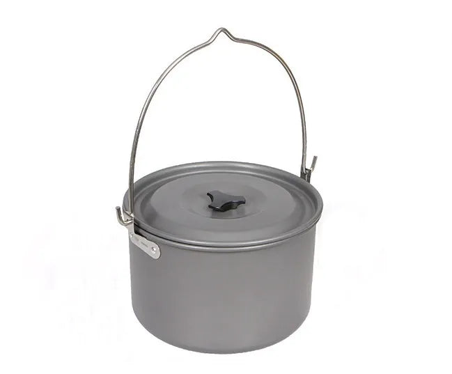 5-6 Person Outdoor Camping Cookset Portable Cookware Set with Teapot -700 Cooking Set