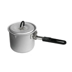 Cross-Border Outdoor Camping Small Cooking Pot Aluminum Alloy Milk Pot Portable Soup Pot Barbecue Cookware