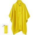 3-in-1 Multi-Functional Poncho Raincoat Cycling Outdoor Hiking Waterproof Poncho Breathable Adult Tactical Rain Cape