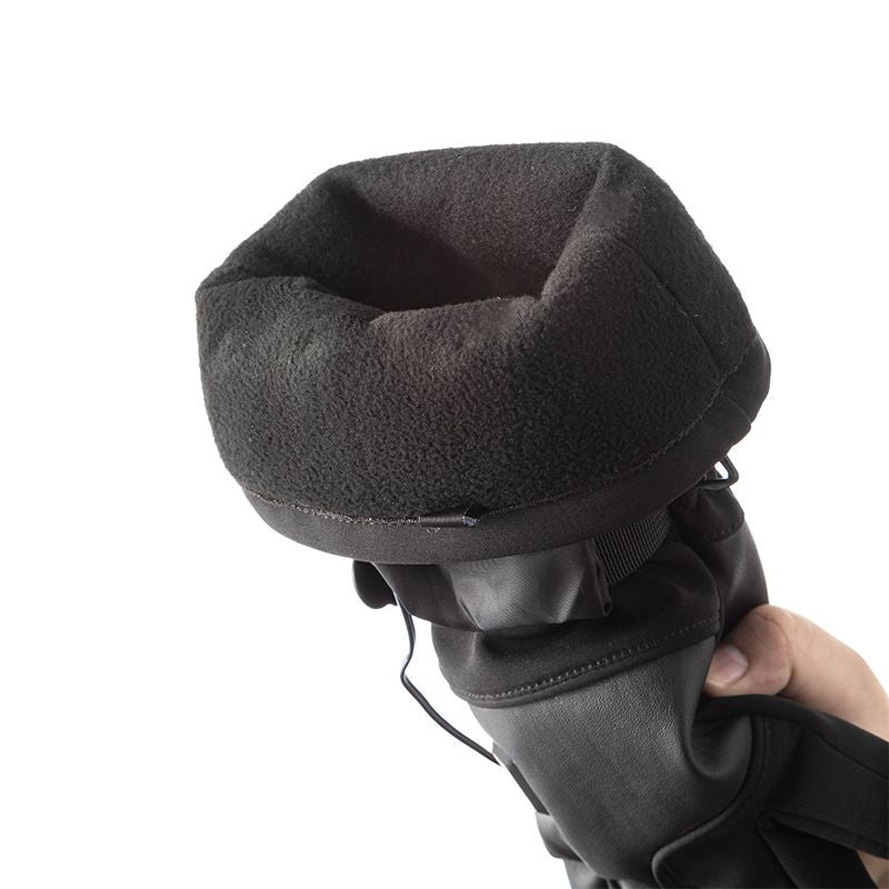 Cross-Border Electric Heating Gloves 5-Finger Touchscreen Heated Gloves Outdoor Skiing Cycling Heated Gloves Wholesale